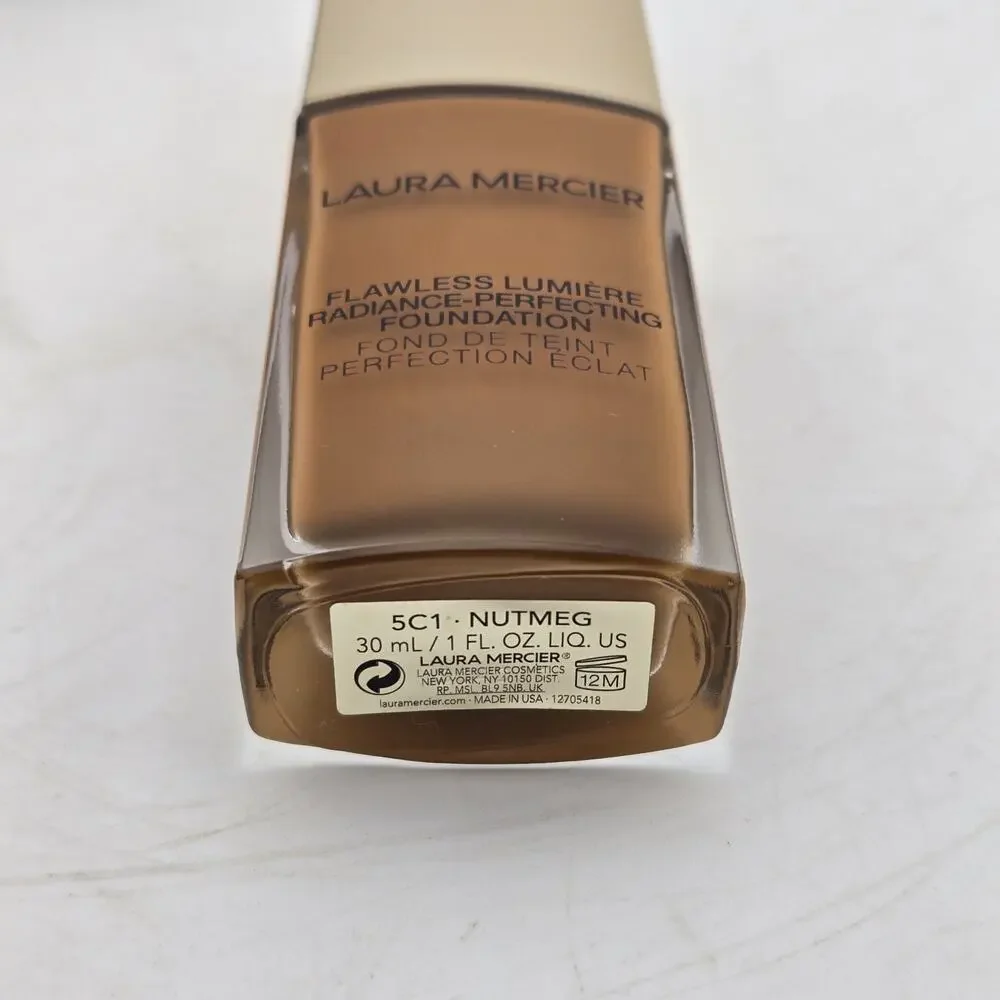 Laura Mercier Flawless Lumiere Radiance Perfecting Foundation 5C1 Nutmeg New